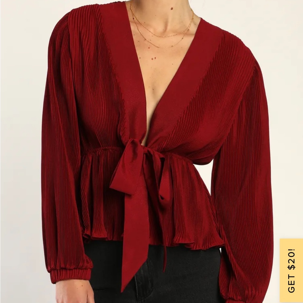 Peplum Top